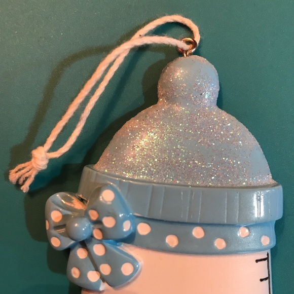 🍁10/10$!! NWOT Baby’s First Christmas Ornament - Picture 2 of 6